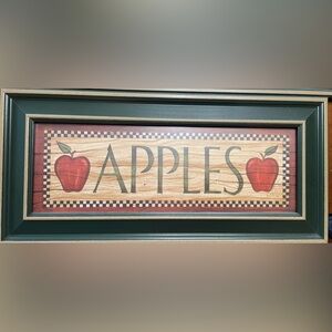 Apple decor for kitchen - multiple items